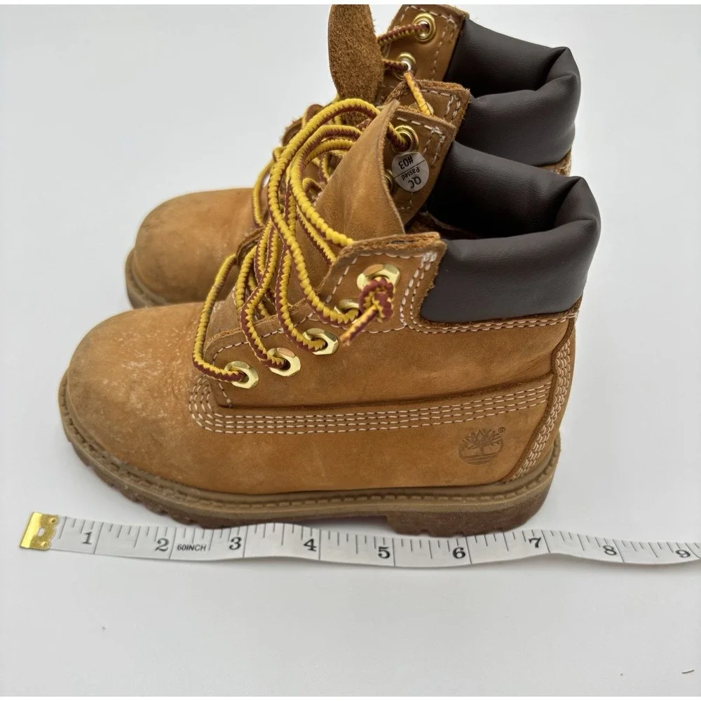 Toddler Timberland Boots‎ Wheat Size 8M PrimaLoft Waterproof Kids Classic